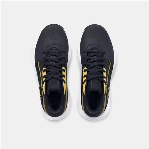 Kids Unisex-Child Grade School Lockdown Sneaker Rubber Tennis Black Sports Shoes - Picture 5 of 5